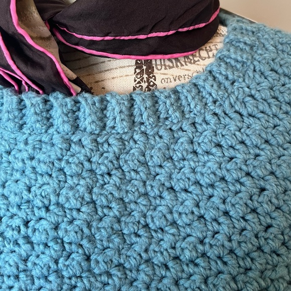 Vintage handmade knit sweater - Picture 4 of 4